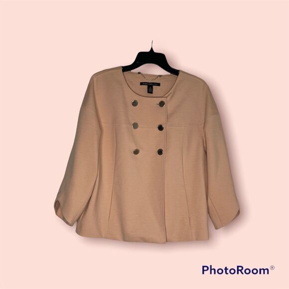 Chico’s BLACK LABEL Slub Cropped Jacket - Picture 10 of 11